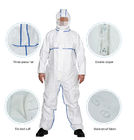 Costume jetable unisexe de combinaison, combinaisons GB15979 2002 de catégorie médicale