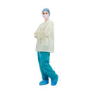 Les manteaux jetables de laboratoire de FDA, hôpital jetable de longues douilles frotte