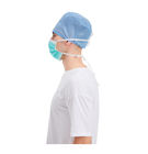 masque protecteur chirurgical clinique 3 plis, masques jetables d'hôpital 17.5x9.5cm