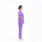 L'hôpital uniforme d'hôpital de docteur Nursing Scrubs Suit d'uniformes d'infirmière uniforme de femme frottent des costumes