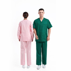 Les uniformes adaptés aux besoins du client en gros d'hôpital conçoivent des taqueurs d'Uniformes possèdent frotte les uniformes médicaux réglés que les soins frottent