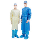 robe chirurgicale de 40gsm Sms, vêtements médicaux jetables EN13795
