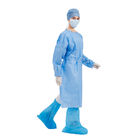 L'isolement en plastique bleu non stérile habille 60gsm pour l'industrie chimique