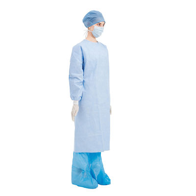 Type arrière de la robe chirurgicale AAMI de niveau 4 jetables stériles plein