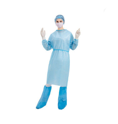 Robes médicales d'isolement de GV, classe patiente non tissée de robe II